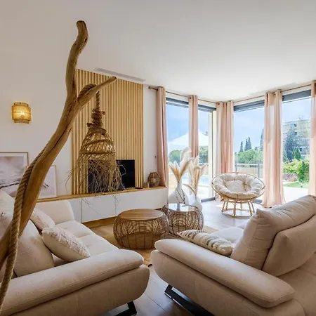 Moderne Pour 8 Personnes - Vue Sur ! 尼斯